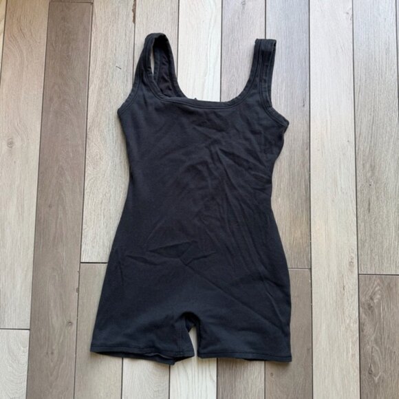 SKIMS Tops - SKIMS Black Sleeveless Bodysuit